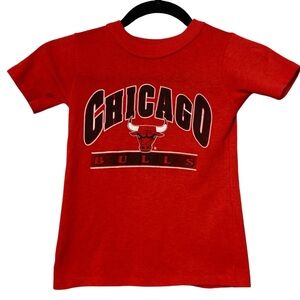 VINTAGE | Kids Chicago Bulls Single Stitch American Vintage Graphic‎ Tee